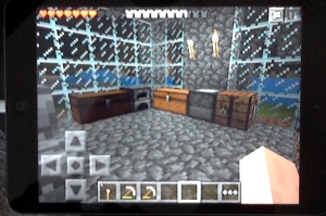 Minecraft PE work area