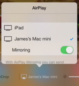 AirPlay enabled
